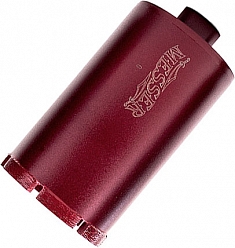 Алмазная коронка для плитки, по камню Messer RedLine 80 мм