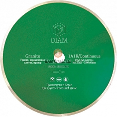 Алмазные диски по граниту Diam Granite 1A1R Корона