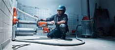 Использование водосборных коллекторов жидкого шлама Husqvarna O-образного 65 мм