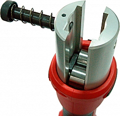 Крепление пресс-клещей аккумуляторного гидравлического радиального пресс-инструмента для обжима фитингов Voll V-Press Крепление пресс-клещей аккумуляторного гидравлического радиального пресс-инструмента для обжима фитингов Voll V-Press